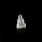 Preview: Buddha aus Bergkristall, 28,3 Gramm, 4,5 x 3,5 cm