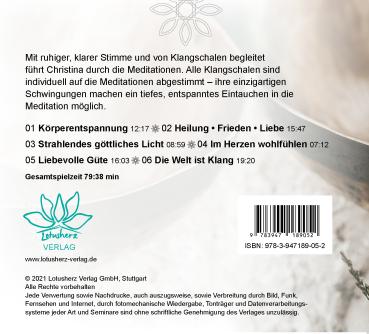 CD Seelenschwingungen Geführte Klangschalenmeditationen