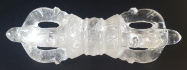 Dorje Bergkristall, mittlere Qualität, 263,6 g, ca.15x4 cm