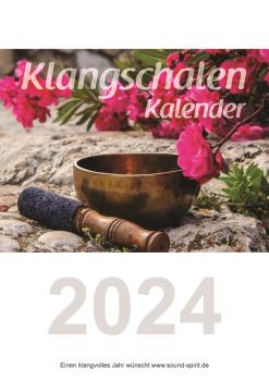 Klangschalen Kalender für 2024