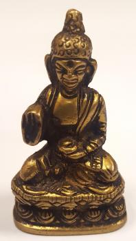 Buddha-Statue 5 cm aus Messing