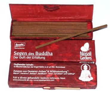 Demeter Bio-Räucherstäbchen Nepal Segen des Buddha - Erfüllung