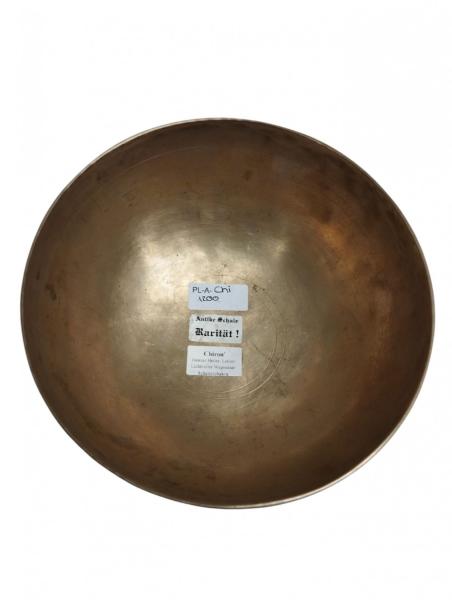 Planetenschale® antik begeistert sein können & vom inneren Lehrer geführt werden, mit Chiron, Ø 23 cm, 1100-1200 Gramm inkl. Klöppel
