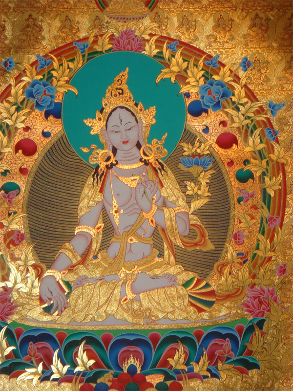 Thangkas - buddhistische Rollbilder